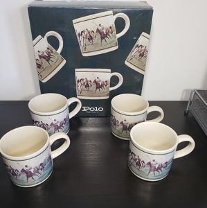 Vintage Polo Ralph Lauren mugs set